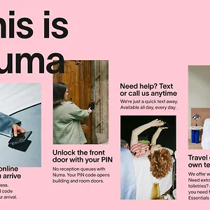 アパートホテル Numa Frankfurt Blau, フランクフルト